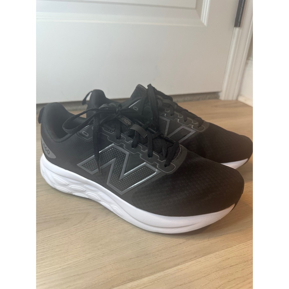 New Balance 460 v4 Mens Running Shoes Black Silver M460LK4 Wide 4E Size 13